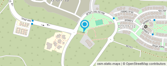 מפת הגעה אל בקשי רוני יהודה