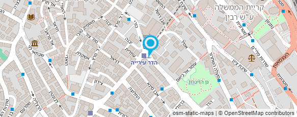 מפת הגעה אל רענן ועופר רון; משרד עו"ד ונוטריון