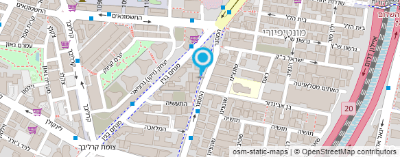 מפת הגעה אל הופמן חיים