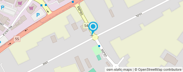 מפת הגעה אל עבודות אלומיניום רמי מפת הגעה אל עבודות אלומיניום רמי