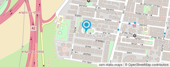 מפת הגעה אל מבט - ד"ר ישראל קיציס