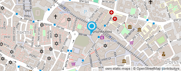 מפת הגעה אל ארד סימון אדריכלים