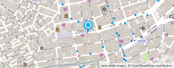 מפת הגעה אל בית העצמאות