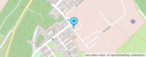 מפת הגעה אל תריסי כנען מפת הגעה אל תריסי כנען