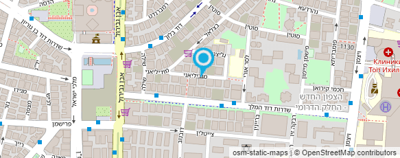 מפת הגעה אל מ.ורד אדריכלים בע"מ