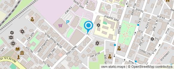 מפת הגעה אל מכולת עלי