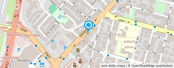 מפת הגעה אל דניאל אהרון