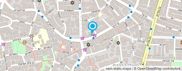 מפת הגעה אל "הום שופ" - שחר מפת הגעה אל "הום שופ" - שחר