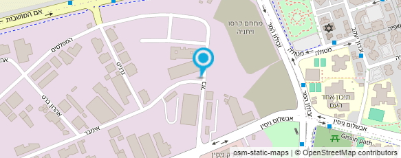 מפת הגעה אל מפעלי פ.מ.ס. מיגון בע"מ