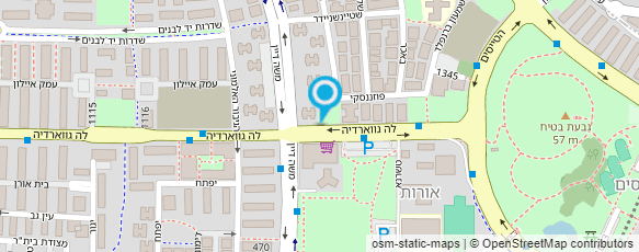 מפת הגעה אל מעדנית הפסג'