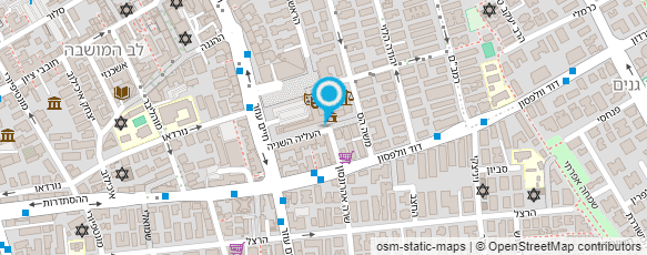 מפת הגעה אל עיריית פתח תקווה