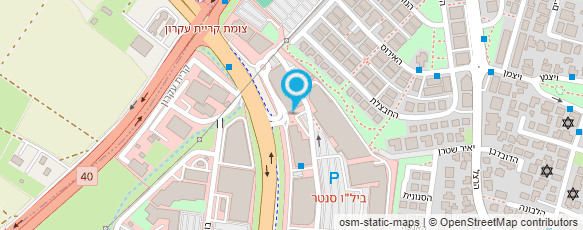 מפת הגעה אל קל גב ספורט