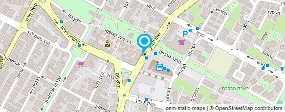 מפת הגעה אל דב בארי- מספרה וכלות