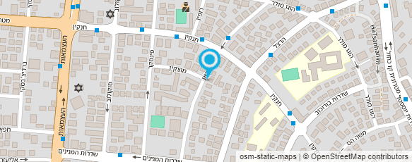 מפת הגעה אל עוזי זהר פיתוח קול