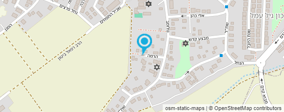 מפת הגעה אל רפי צברי - ניהול ופיקוח