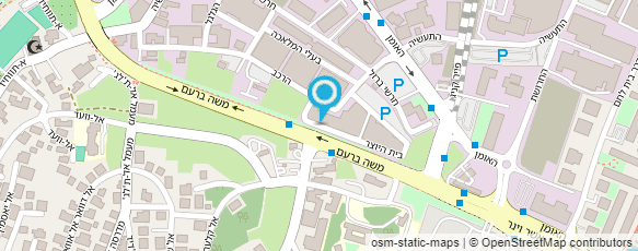 מפת הגעה אל מוסך המכונית בע"מ מפת הגעה אל מוסך המכונית בע"מ