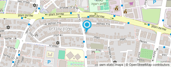 מפת הגעה אל מינימרקט משה