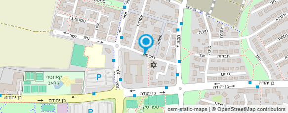 מפת הגעה אל ד"ר חיימוביץ אליעזר