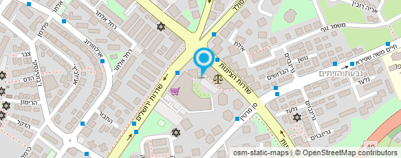 מפת הגעה אל עוגות חן