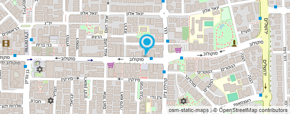 מפת הגעה אל אצל ירון