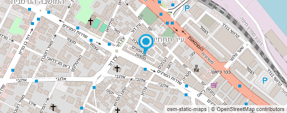 מפת הגעה אל כרומטל חיפה