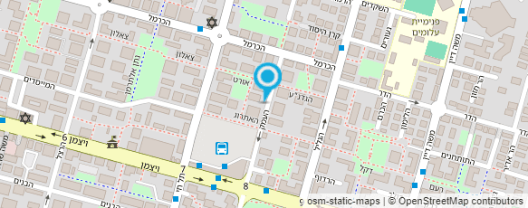 מפת הגעה אל יצחקי גינון מפת הגעה אל יצחקי גינון