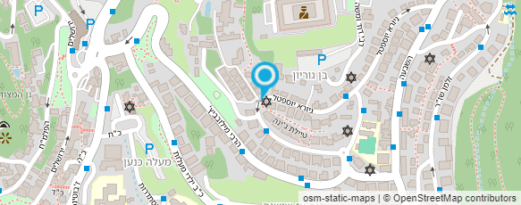 מפת הגעה אל מרכז פסג"ה אזורי צפת לפיתוח סגלי הוראה