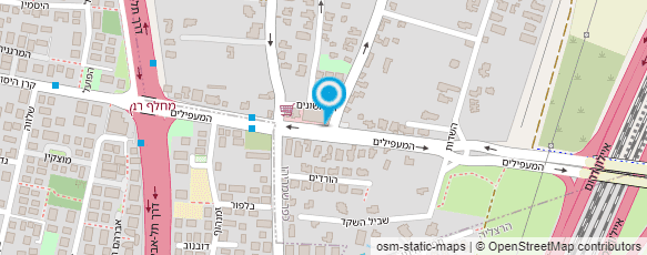 מפת הגעה אל המסגרות של גבי