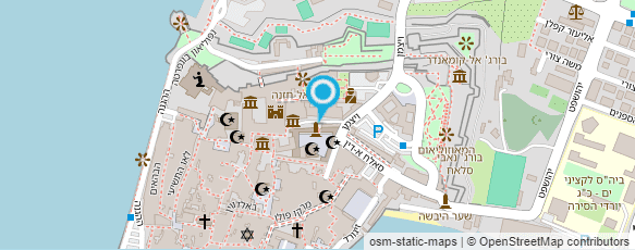 מפת הגעה אל מוזיאון עוקשי