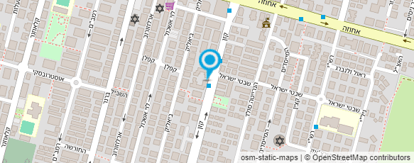 מפת הגעה אל מרכז קהילתי נעמ"ת