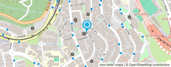 מפת הגעה אל "ישיבה גדולה חכמת שלמה"