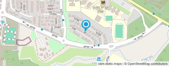 מפת הגעה אל פרח של צימר