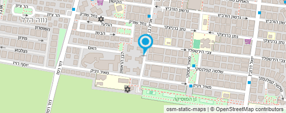 מפת הגעה אל עו"ד פרשקובסקי רחלי