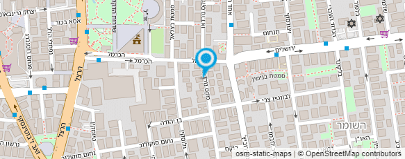 מפת הגעה אל ב. בר-און א. פז מהנדסים בע"מ