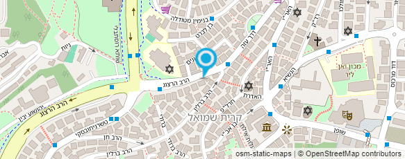 מפת הגעה אל מכבסת רונן