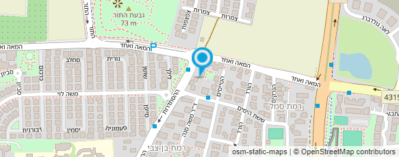 מפת הגעה אל גן סביון