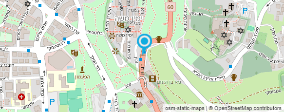 מפת הגעה אל סטודיו דוד הראל