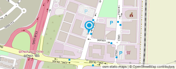 מפת הגעה אל ש.ר.א.ל. שרותים ואספקה לרפואה בע"מ