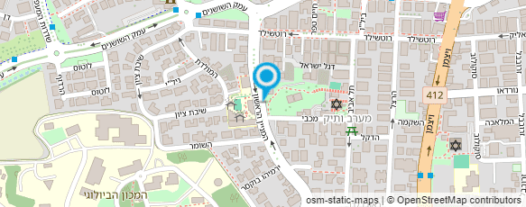 מפת הגעה אל צבעוני