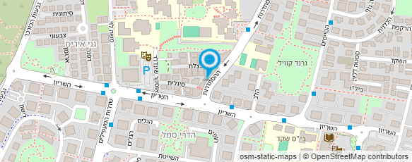 מפת הגעה אל חטיבה א' ע"ש גולדה מאיר