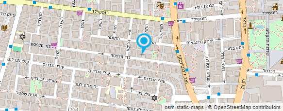 מפת הגעה אל לוין בצלאל