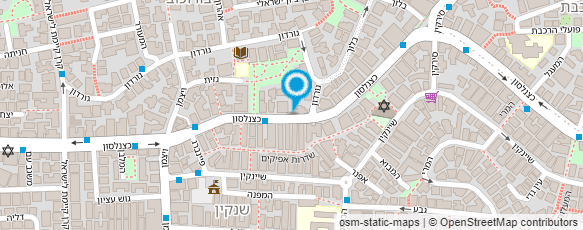 מפת הגעה אל הגן הקסום