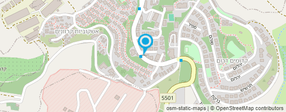 מפת הגעה אל גן מעון ריקי