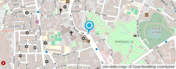 מפת הגעה אל יד הרב הרצוג-אנציקלופדיה תלמודית