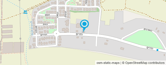 מפת הגעה אל משתלת טל