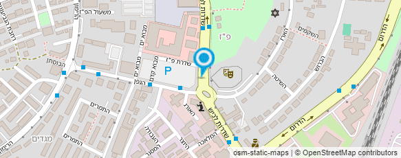 מפת הגעה אל מוניות לכיש בע"מ