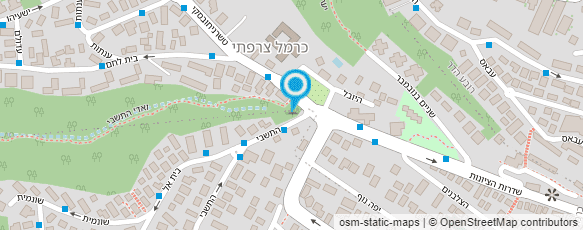 מפת הגעה אל סטודיו שלמה רוזינגר