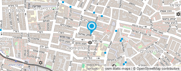 מפת הגעה אל משכן התכלת תעשיות בע"מ