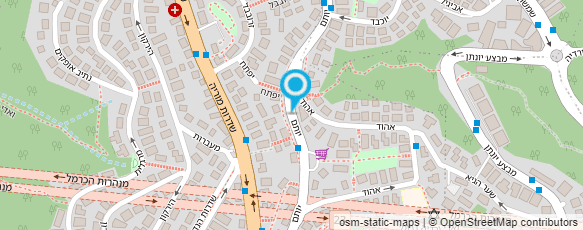 מפת הגעה אל ד"ר אפרת כרמלה