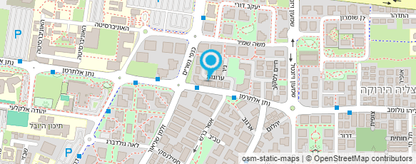 מפת הגעה אל גן תמר